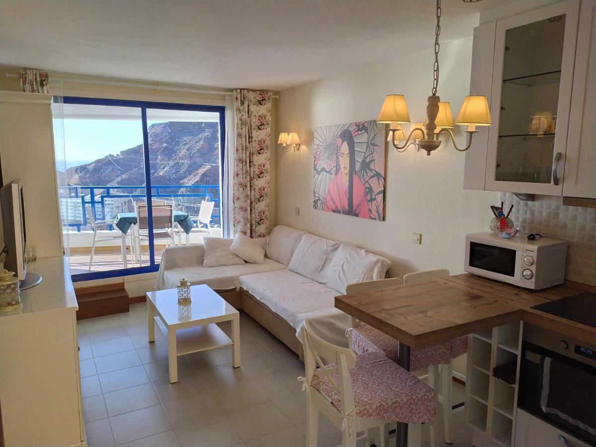 Ocean view apartment in Taurito, Mogan - Top Floor Buitenkant foto