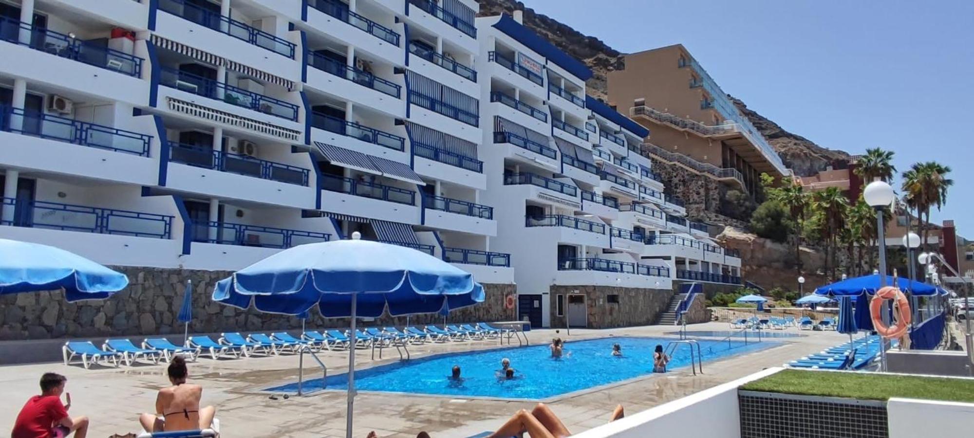 Ocean view apartment in Taurito, Mogan - Top Floor Buitenkant foto